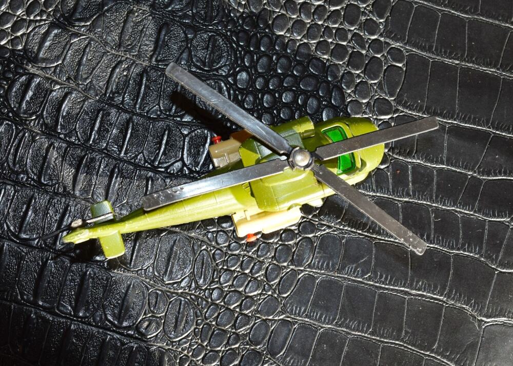 MATCHBOX BATTLE KINGS HELICOPTER NO.K-118 LESNEY 1978 ARMY K 118 Rocket England